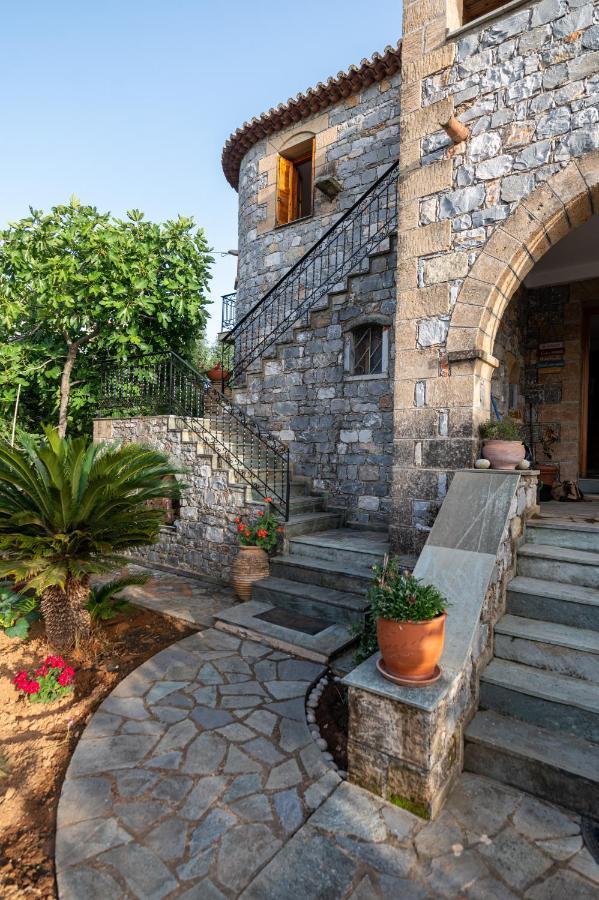 Villa Alex Stone House Kardhamili Exterior foto